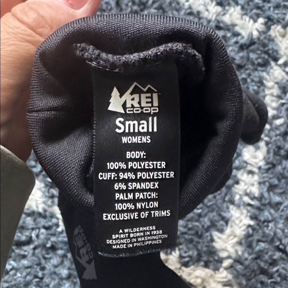 REI Co-op Women’s Fleece Gloves with Polartec - Picture 6 of 7
